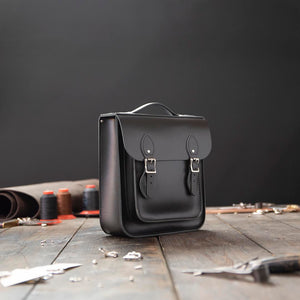 Small Leather Backpack Portrait The Leather Satchel Co